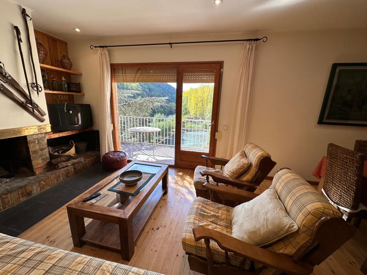 Apartament Rialp Amb Vistes Al Riu Noguera Pallaresa Eksteriør bilde